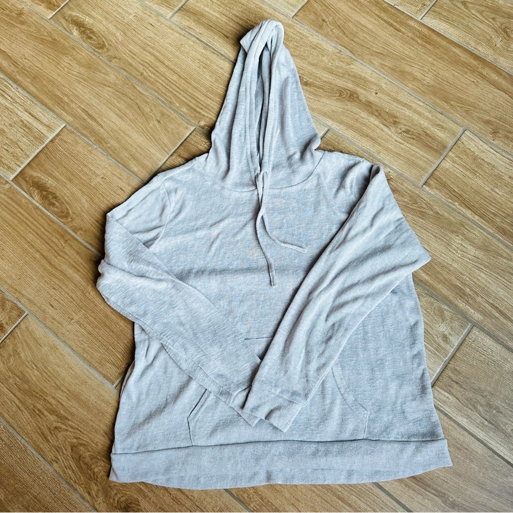 Sheer Gray Hoodie